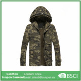 Hood Slim Fit Coats Men Coat Camouflage Jacket Military