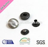 Silver Polised Metal Cap Snap Buttons for Garment