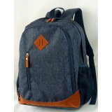 Fashion Backpack Made by 2 Tone Fabric