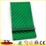 Top Grade Green Carbon Fiber Universal Luxury Money Clip