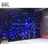 White Black LED Star Curtain for Wedding Decoration