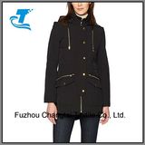 Women's Softshell Winter Jacket with Detachable Hood