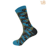 100% Cotton of Men's Fashion Camouflage Sock