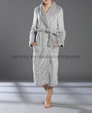 Bath Robes Coral Fleece Kimono Collar Bathrobe