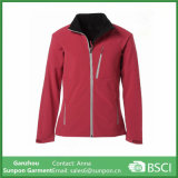 Custom Women Sports Clothes Leisure Softshell Jacket