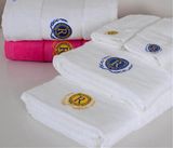 Hot Sell Hotel Bath Towels 70X140cm 600g 32s Jacauard with Logo