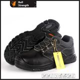 PU/Rubber Outsole Series Nubuck Leather Shoe with Steel Toe (SN5482)