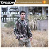 Leaves Camo Outdoor Softshell Waterproof Windproof Army Tactical Jacket