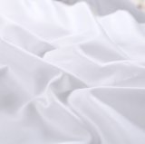 Cheapest Personalized 100% Polyester Fabric Hotel White Bedding Set