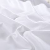 Cheapest Personalized 100% Polyester Fabric Hotel White Bedding Set