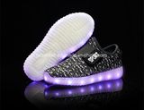 Customize LED Light Running Sport Shoes for Children