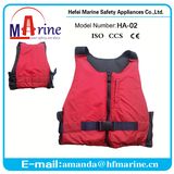 Short Boat Life Vest with Front Zipper