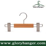 Beech Wood Children Pants Hanger with Clips