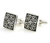 High Quality Metal Cuff Links with Hard Enamel