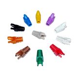 Colors CAT6 RJ45 Rubber Boot RJ45 Cat5e Connector Boots