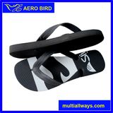 Fashion Design PE Men Slipper with PVC Straps