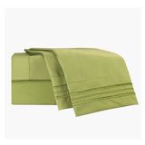 Solid Color Cheap Polyester Microfiber Bedding Bedsheets