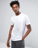 Men Longline Woven Pocket T-Shirt