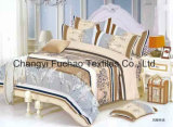 Printed Microfiber Polyester Quilt Cover Faric for Bedding Set