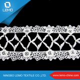 Dress Lace and Emboridered Strips Garment, Dress with Lace Pattern