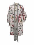 Rayon Ladies Fashion Woven Dress41