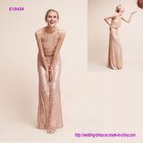 a Bit Different for Adorned Sequins Elegant Evening Dress