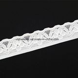 26mm Crochet Jacquard Flower Pattern Wavy Edge Elastic