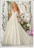 2016 off-Shoulder Deep-V Mermaid Bridal Wedding Dresses Wd2813