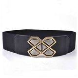 Factory Wholesale Fashion Garment Accessories Wide Elastic Belts for Ladies