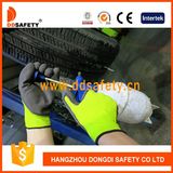 Ddsafety 2017 Nylon Polyester Liner Latex Crinkle Foam Glove