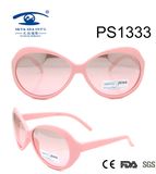 2017 Pink Cute Girl Children Kid Plastic Sunglasses (PS1333)