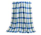 Checked Design Cotton Bath No Twist Towel