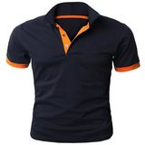 Custom 100% Cotton Mens Polo Shirt