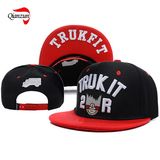 6 Panel Casual Flat Bill Adjustable Snapback Caps and Hats