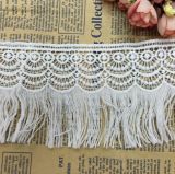 Wholesale Popular Stylish One Side Lace Tassel for Garment Accessories