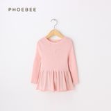 100% Cotton Spring/Autumn Knitwear Baby Clothing for Girls