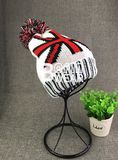 Custom Acrylic Hand Dyed Bobble Beanie Hat