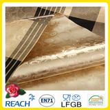 Vinyl Printed Tablecloth with Double Side Embossed Grain