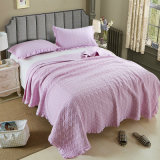 Home Textile Wholesale Cotton Purple Queen and King Size Bedspreads