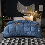 Printed Home Textile Polyester Microfiber Comforter Bedding Quilt Set Quilt