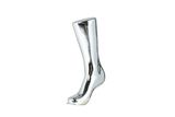 Chrome Silver Female Socks Display Mannequin