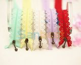 Resin Lace Zippers with Competitive Price