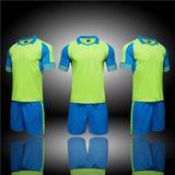 Plain Green Funtioanl Fabric Team training Running Male T Shirts