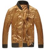 Men Fashion High Quality Polyester Fitting Clothes Jacket