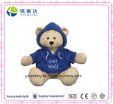 Get Well Hoodie Teddy Bear Plush Toy (XDT-031S)