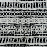 off White Cotton Lace Fabric (L5125)
