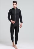 Keep Warm Neoprene Two-Pieces Long Sleeve Man's Swimsuit