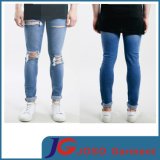 Light Wash Stretch Knee Holes Men Skinny Rips Jeans (JC3341)