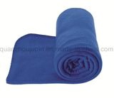 OEM Aircraft Airplane Fireproof Polyester Suede Polar Fleece Blanket