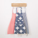 Cotton Fashionable Simple Kitchen Cooking Apron with Pockets